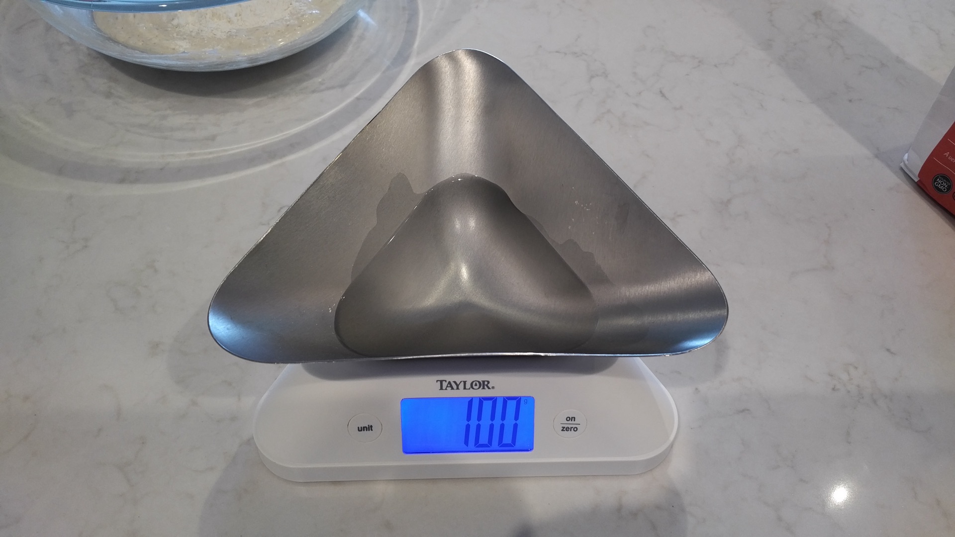 100g of water