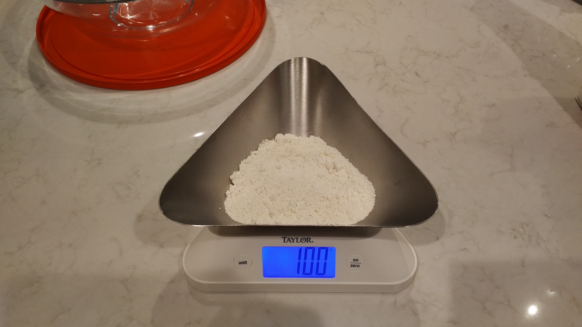 100g of all purpose flour
