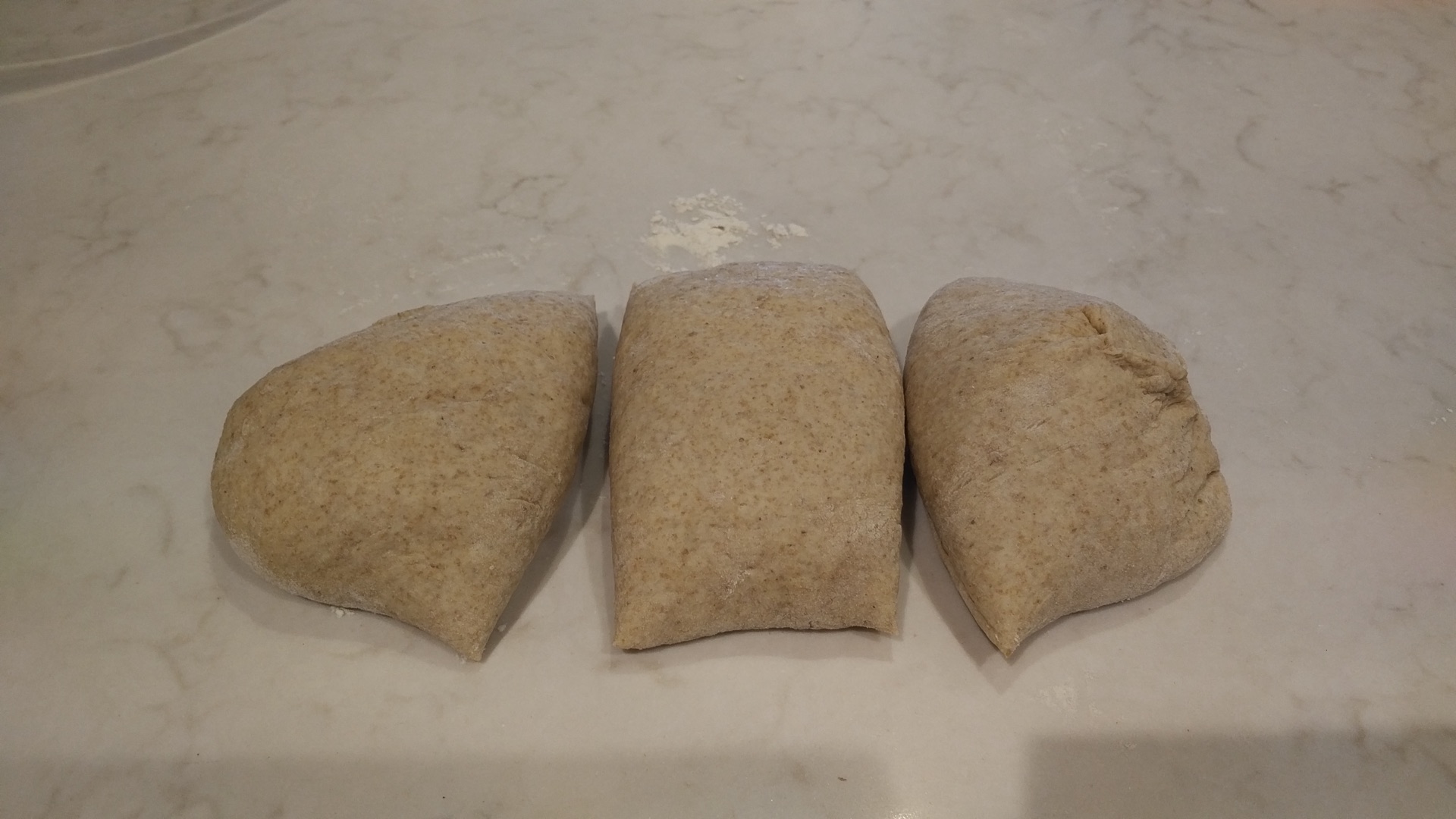 three pieces