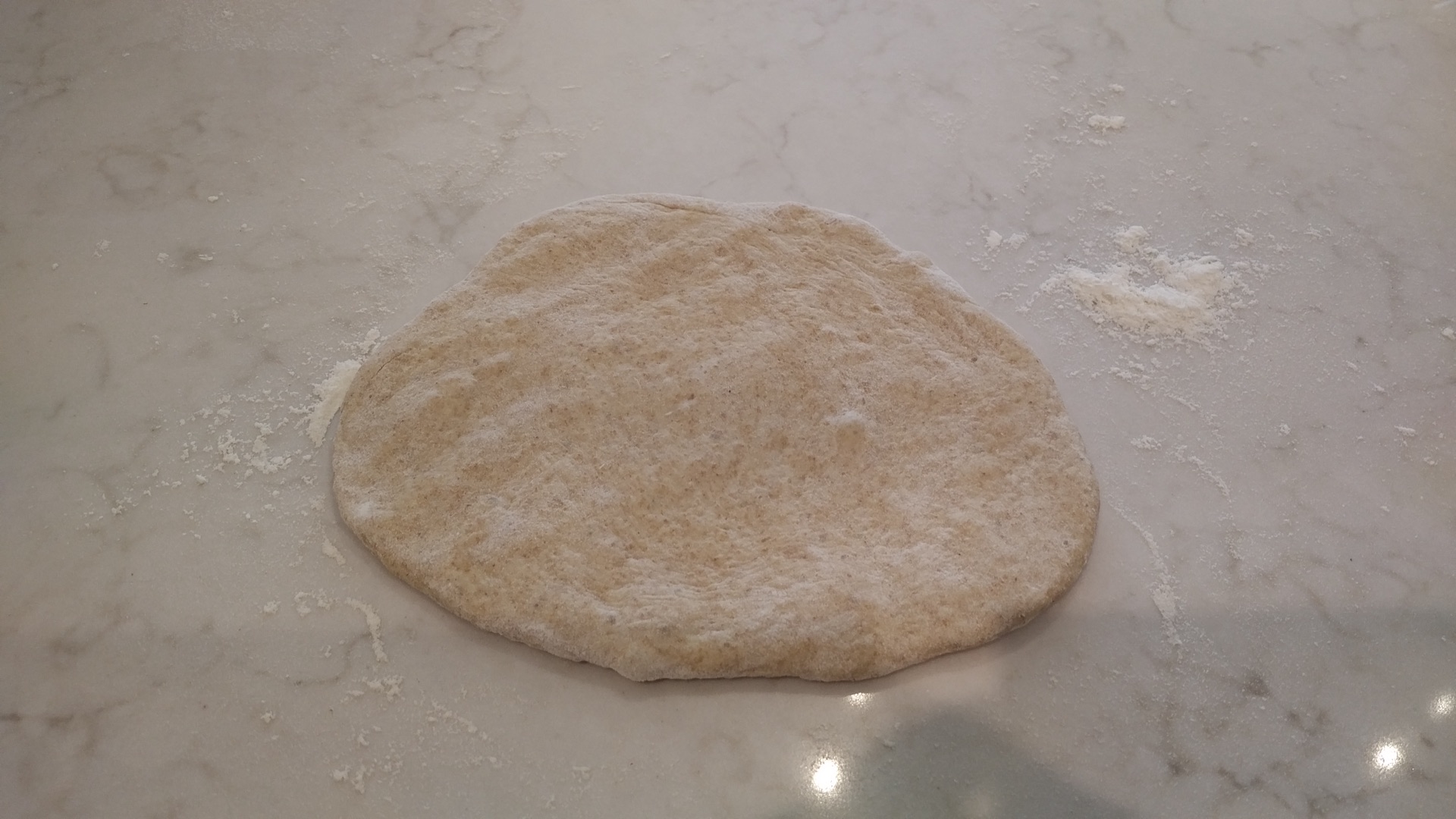 Flattened disc