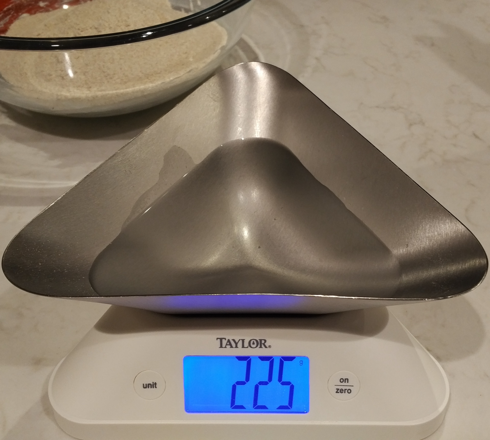 225g of water