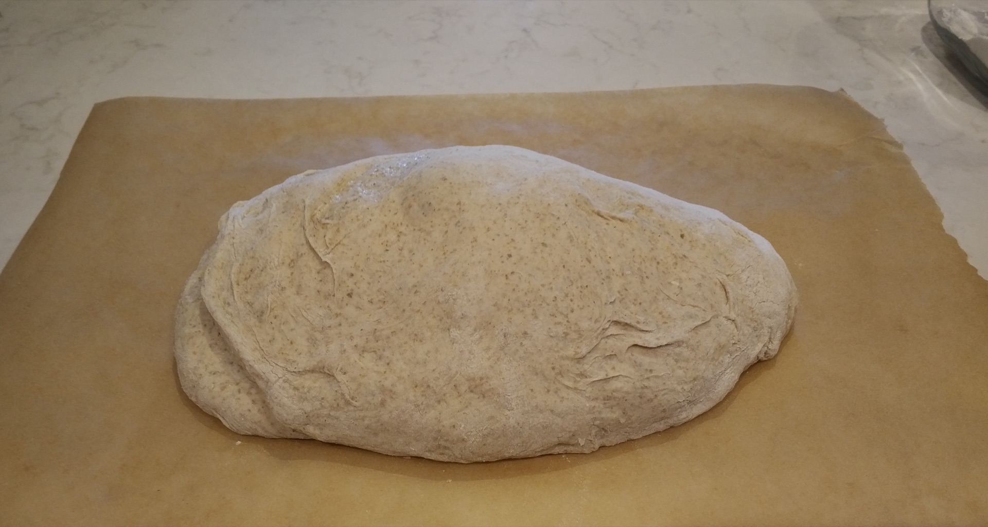 Folded dough
