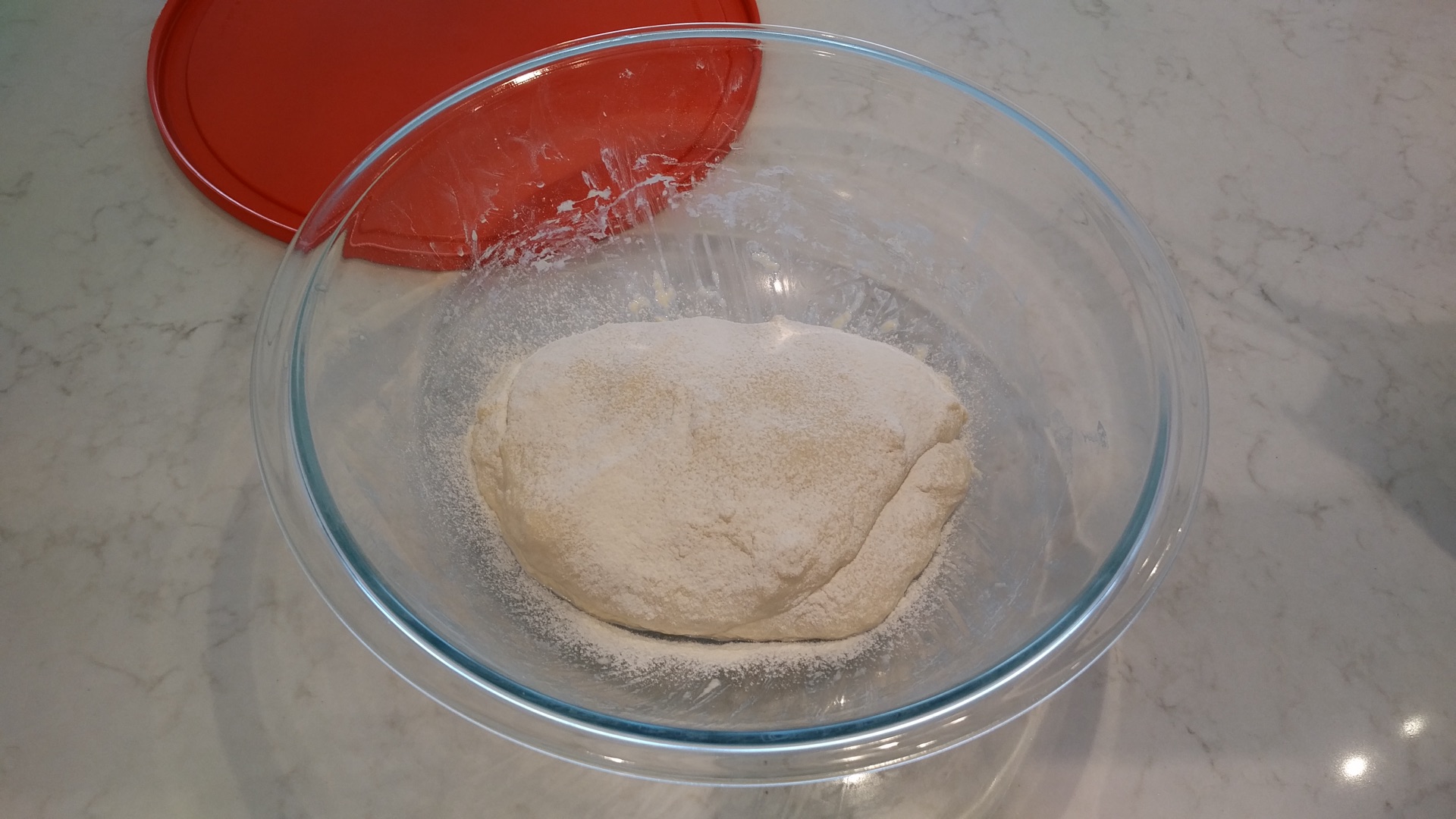 Dusted dough