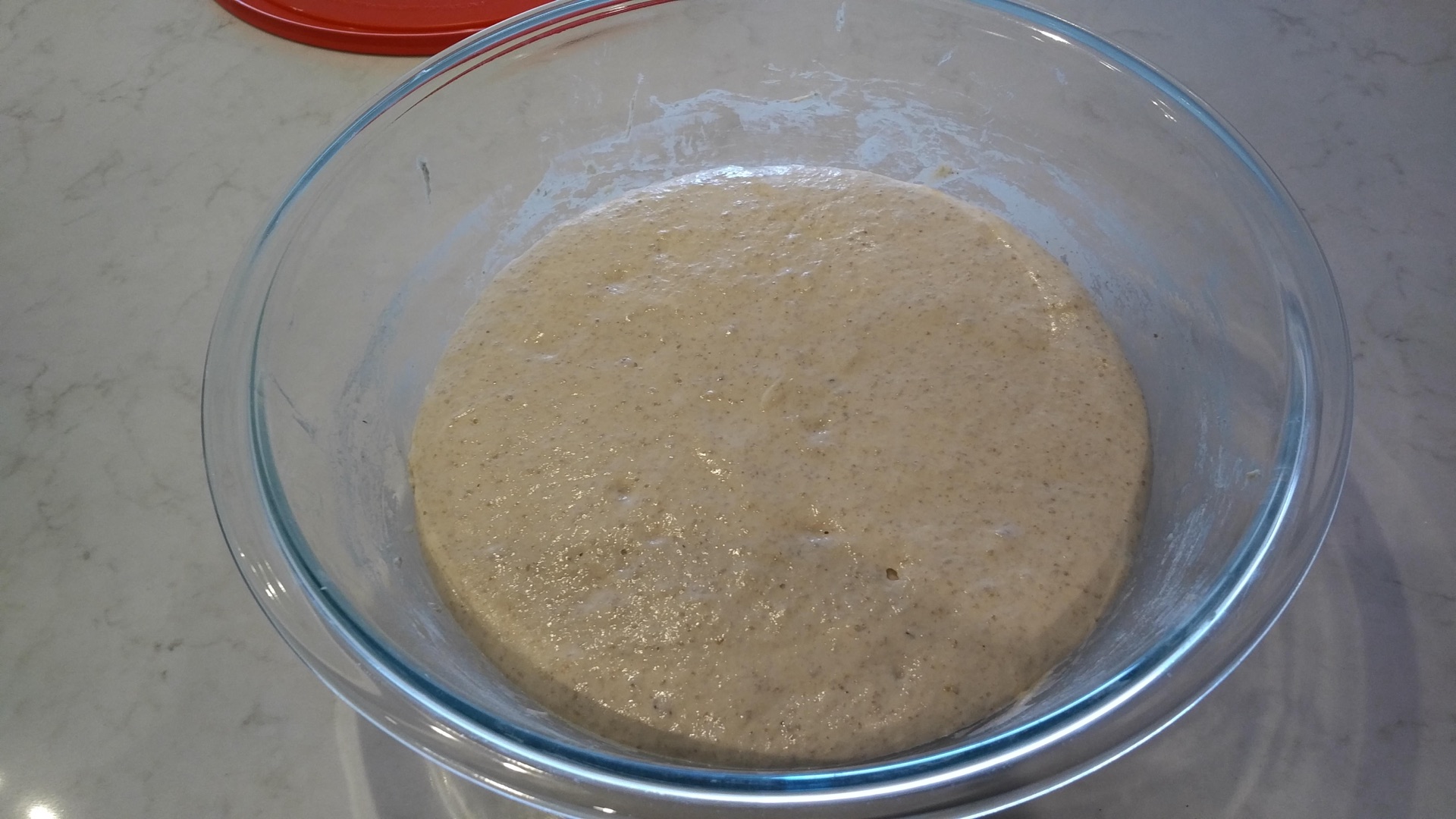 Risen dough