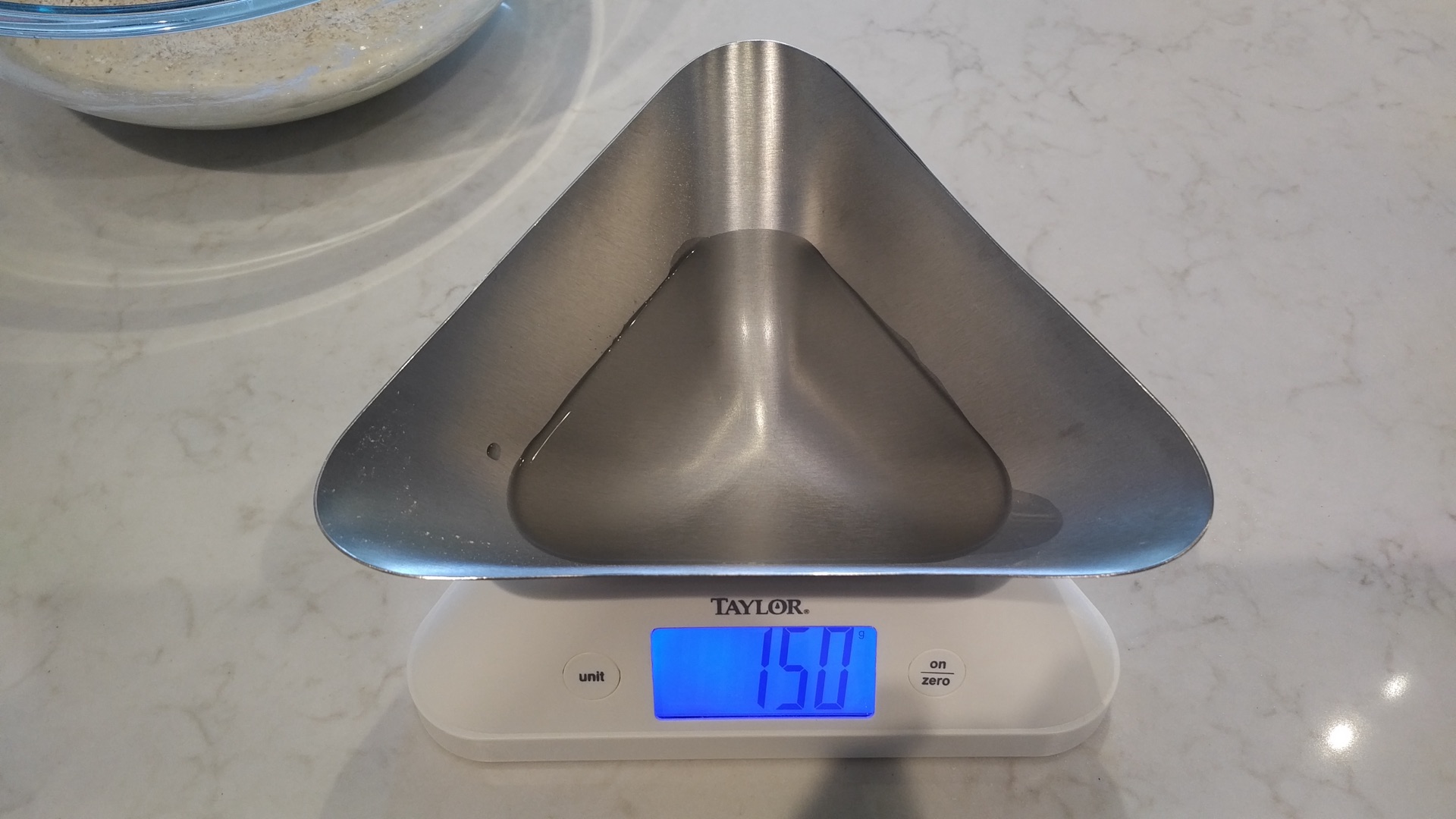 150g of water